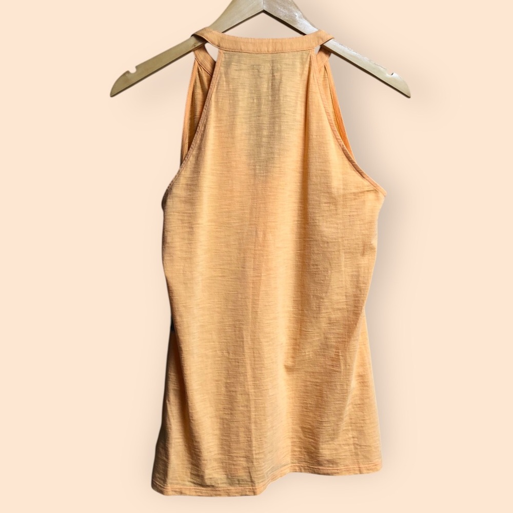 Lilly Pulitzer NWT Sandra Top Apricot Soda Ruffled Tank Top Blouse Women’s Small - Picture 9 of 10